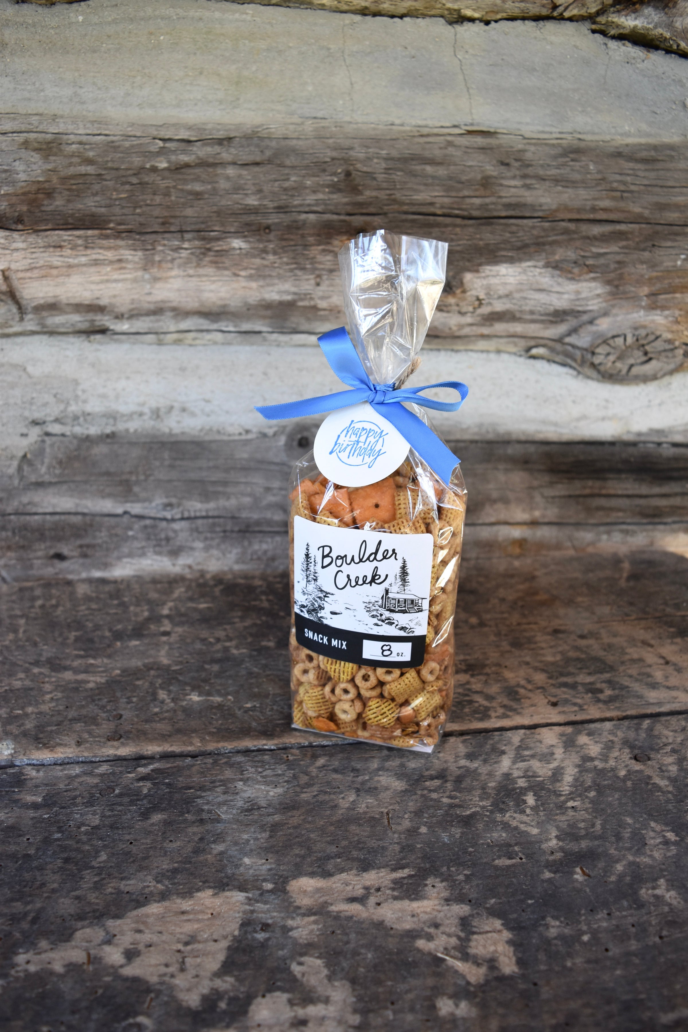 Clear Gift Bag Snack Mix, 8 oz